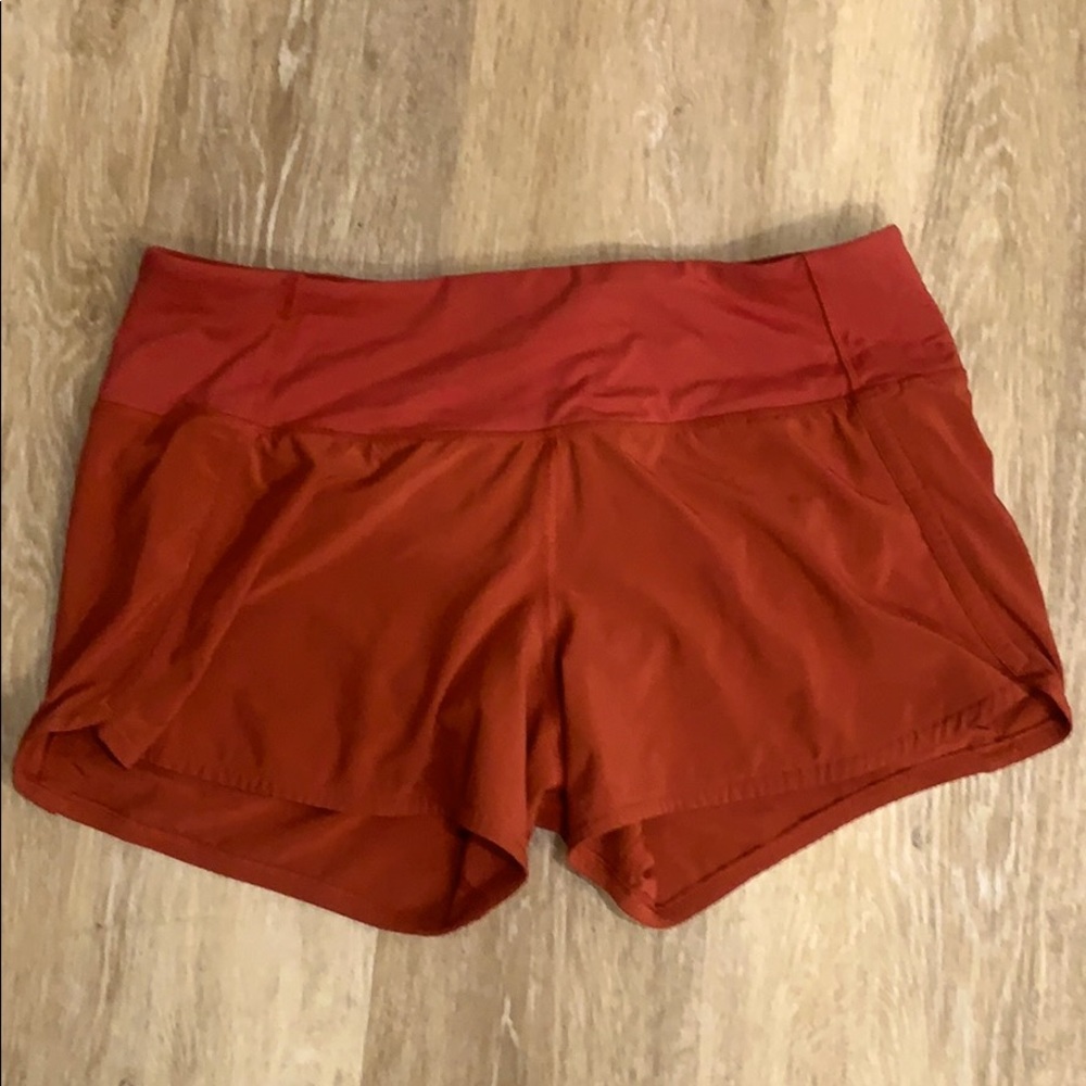 Lululemon Speed Up Shorts 4” Size 6